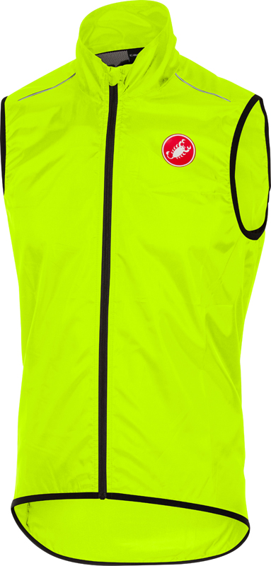 Castelli Squadra long vest geel heren 17056-032