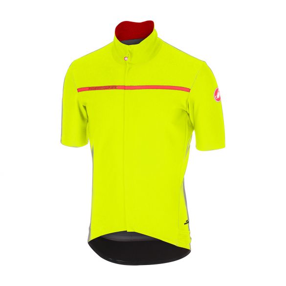 Castelli Gabba 3 korte mouw shirt geel heren 17084-032