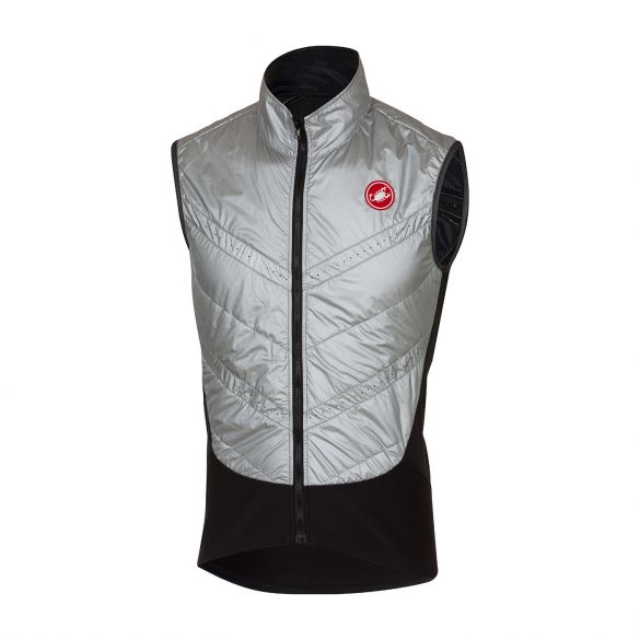 Castelli Core warmer vest zilver heren 17506-003