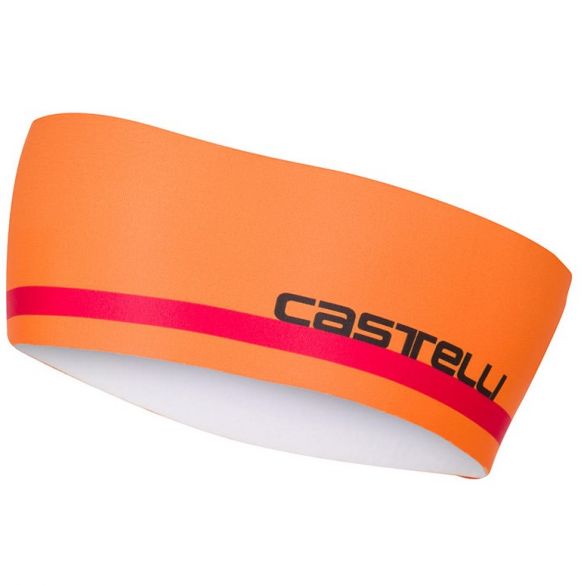 Castelli Arrivo 2 thermo hoofdband oranje heren 17532-034