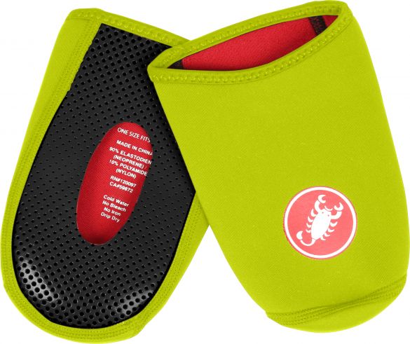 Castelli Toe thingy 2 teenbeschermer fluo geel heren 18093-032