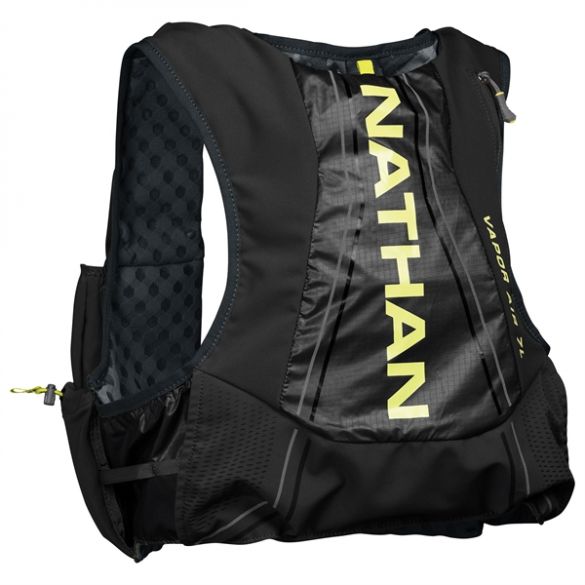 Nathan VaporAir2 drinkrugzak 7 liter zwart/geel heren 00970018
