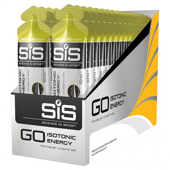 SIS GO Isotonic energiegel citroen & limoen 30 stuks  SIS002252