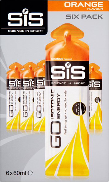 SIS GO Isotonic energiegel sinaasappel 6 stuks  SIS002061