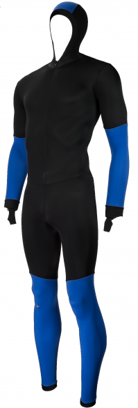 Craft Speed schaatspak CB zwart/blauw unisex 940156-1935