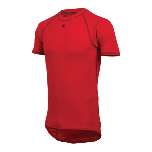 Pearl Izumi transfer ondershirt korte mouw heren rood PI3896rood