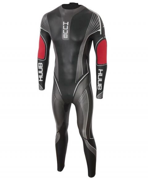 Huub Albacore 4:4 wetsuit zwart heren ALB44