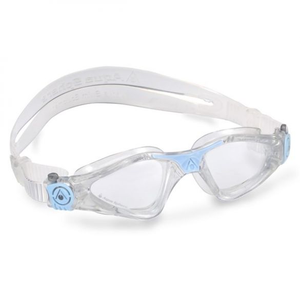 Aqua Sphere Kayenne Small transparante lens zwembril wit/blauw EP1240041LC
