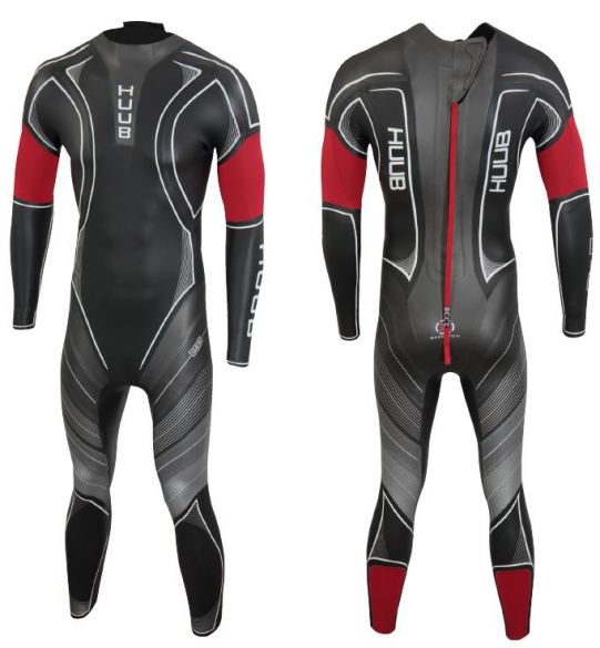 Huub Archimedes III 4:4 wetsuit zwart heren ARCH44