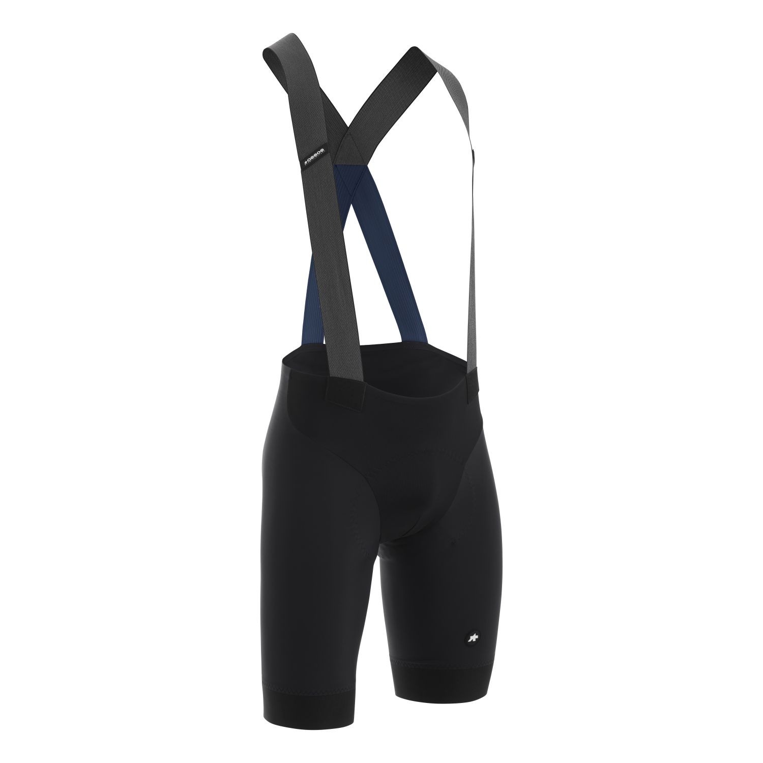 Assos Equipe RS S9 Targa fietsbroek kort zwart/blauw heren 11.10.239.2a