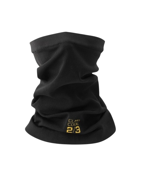 Assos spring/fall nekwarmer P1 zwart unisex P13.80.839.18