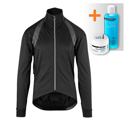 Assos rS.sturmPrinz EVO regenjack zwart heren 133232713