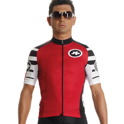 Assos SS.mangussta_s7 fietsshirt rood unisex AS132024748