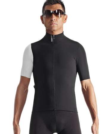 Assos SS.campionissimo Fietsshirt zwart/wit heren 112025957