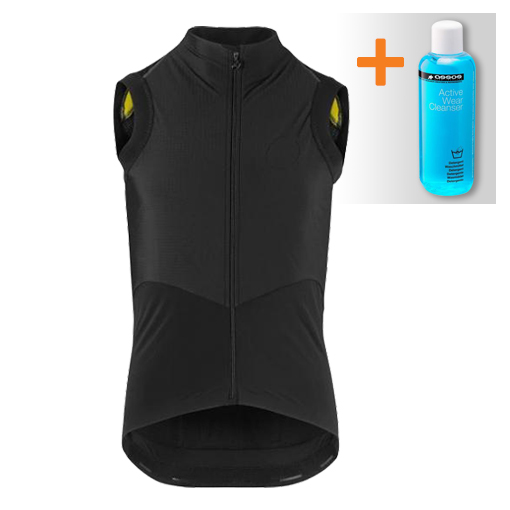 Assos Tiburugiletéquipe mouwloos vest zwart heren 113033418
