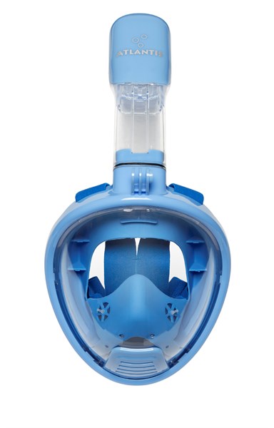 Atlantis 2.0 Kids Full face snorkelmasker blauw  AT2550VRR