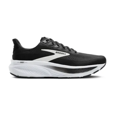Brooks Ghost 17 hardloopschoenen zwart/wit heren 1104421D090