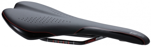 BBB Feather CrMo zadel BSD-66 zwart/rood 2973136603