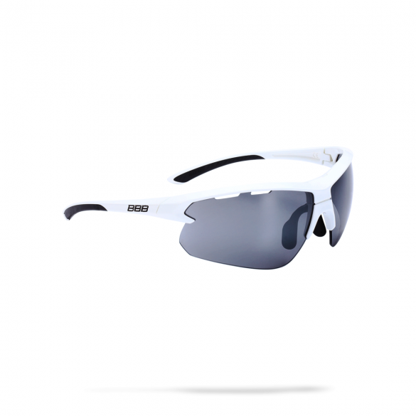 BBB Sportbril Impulse glossy wit 2973255207-BSG-52