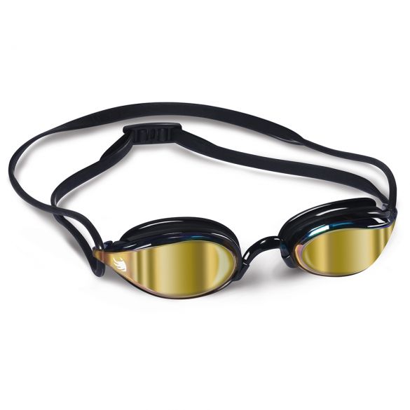 BTTLNS Shrykos 1.0 spiegel getinte lenzen zwembril zwart/goud  0121020-087