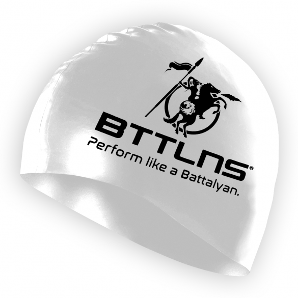BTTLNS Siliconen badmuts wit Absorber 2.0 0318005-001