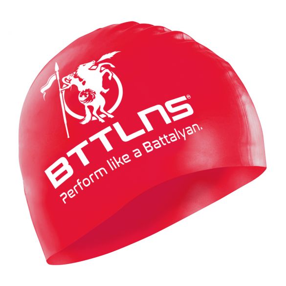 BTTLNS Siliconen badmuts rood Absorber 2.0 0318005-003
