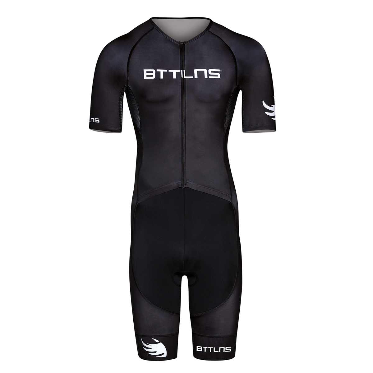BTTLNS Typhon 2.0 trisuit korte mouwen zwart heren 0219008-010