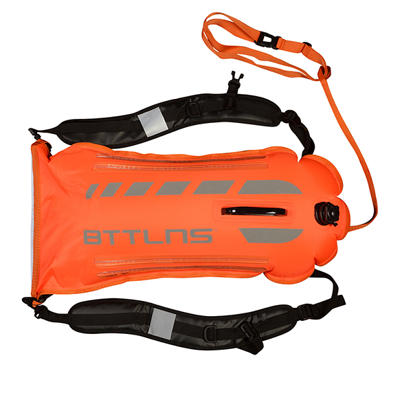 BTTLNS Saferswimmer veiligheid verlichte zwemboei Scamander 2.0 oranje 0520003-034