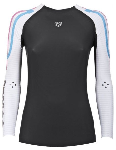 Arena Carbon Compression long sleeve zwemshirt dames AR1D141-53VRR