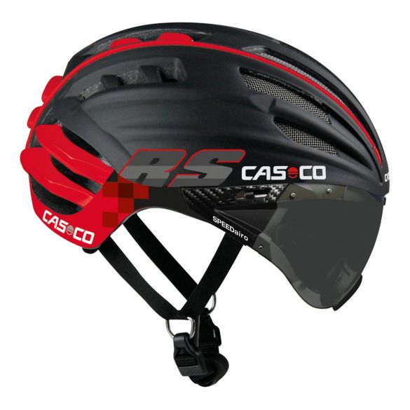 Casco SPEEDairo RS Fietshelm zwart/rood 04.1509