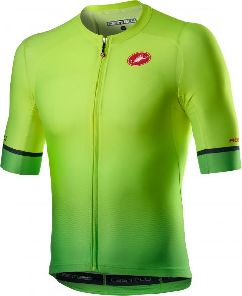 smeren rand koepel Castelli Aero race 6.0 korte mouw fietsshirt groen heren kopen? Bestel bij  triathlon24.be