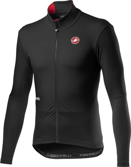 Castelli Nano mid wind fietsshirt lange mouw zwart heren 20514-085
