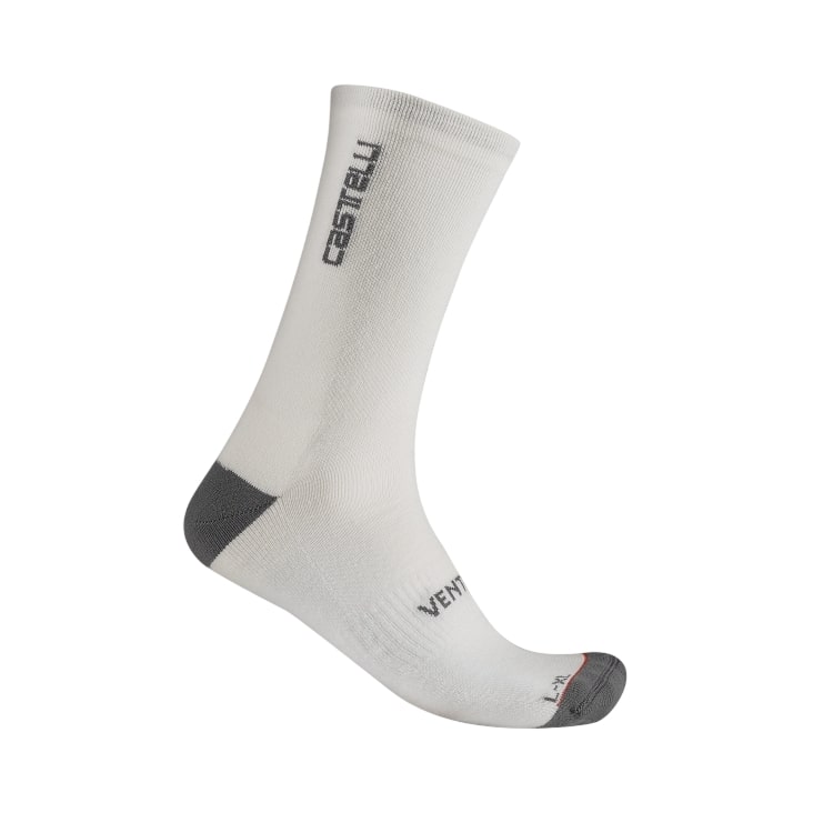 Castelli Venti soft merino sock wit unisex 4525563-001