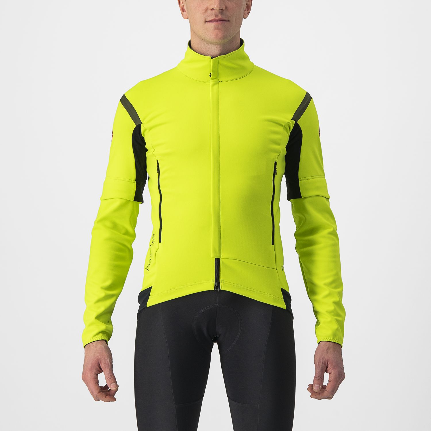 Castelli Perfetto RoS 2 Convertible jacket groen/geel heren 4522510-383