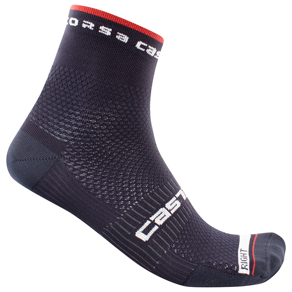 Castelli Rosso corsa 9 fietssokken blauw heren 4521027-414