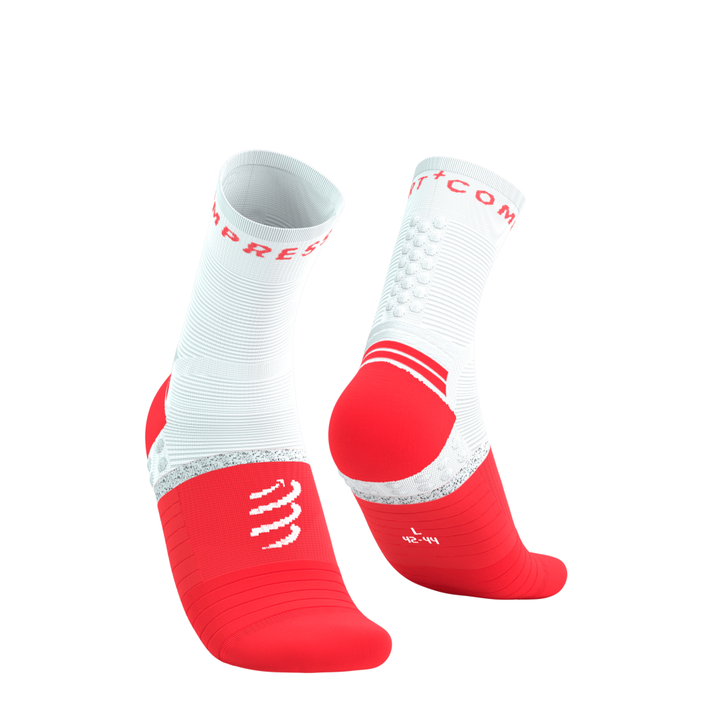 Compressport Pro Marathon V2 hardloopsokken rood SMCU3783090