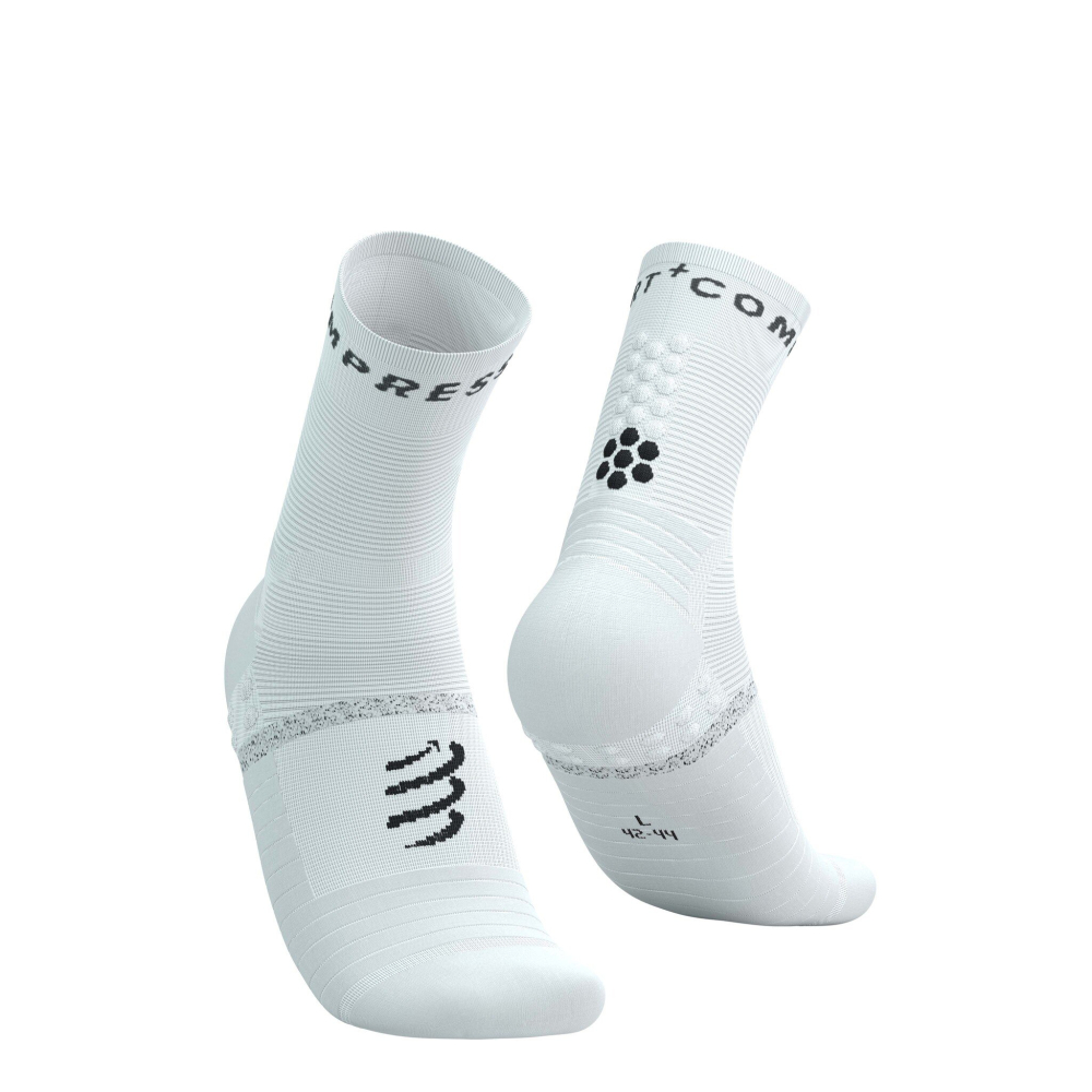 Compressport Pro Marathon V2 hardloopsokken wit SMCU3780002