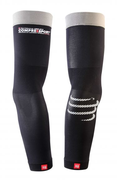 Compressport Proracing armsleeves compressiemouwen zwart ASPR99