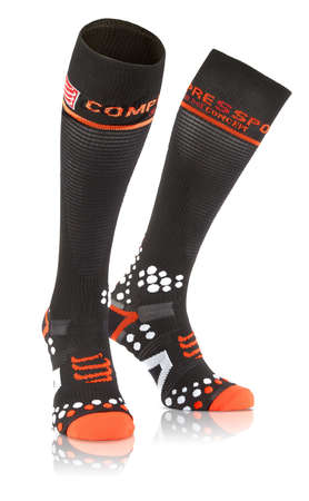 Compressport Fullsocks v2.1 compressiesokken zwart FSV211-99