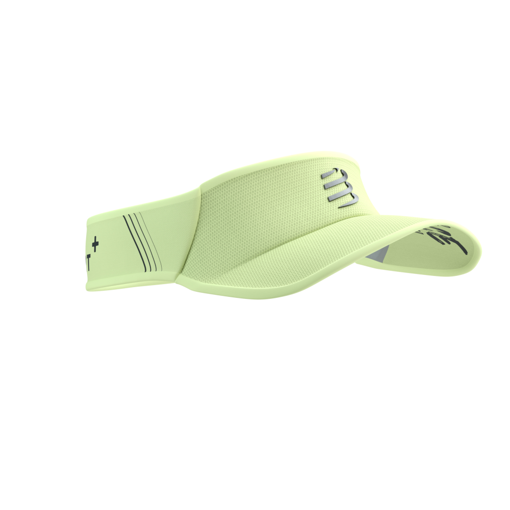 Compressport Ultralight hardloop visor shadow lime XHWU3896046TU