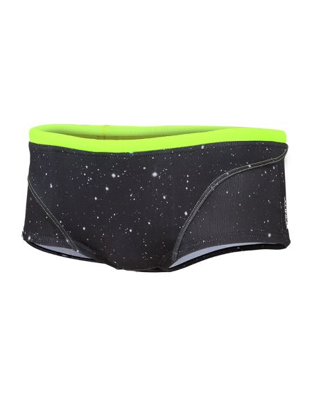 Zone3 Cosmic brief zwembroek zwart/geel heren SW18MCOBS115