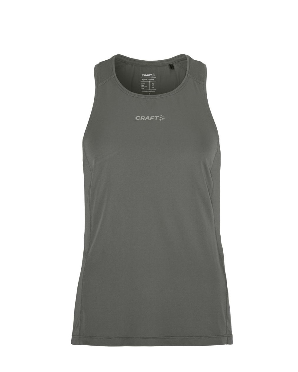 Craft ADV Essence 2 hardloop singlet grijs dames  1914796-985000