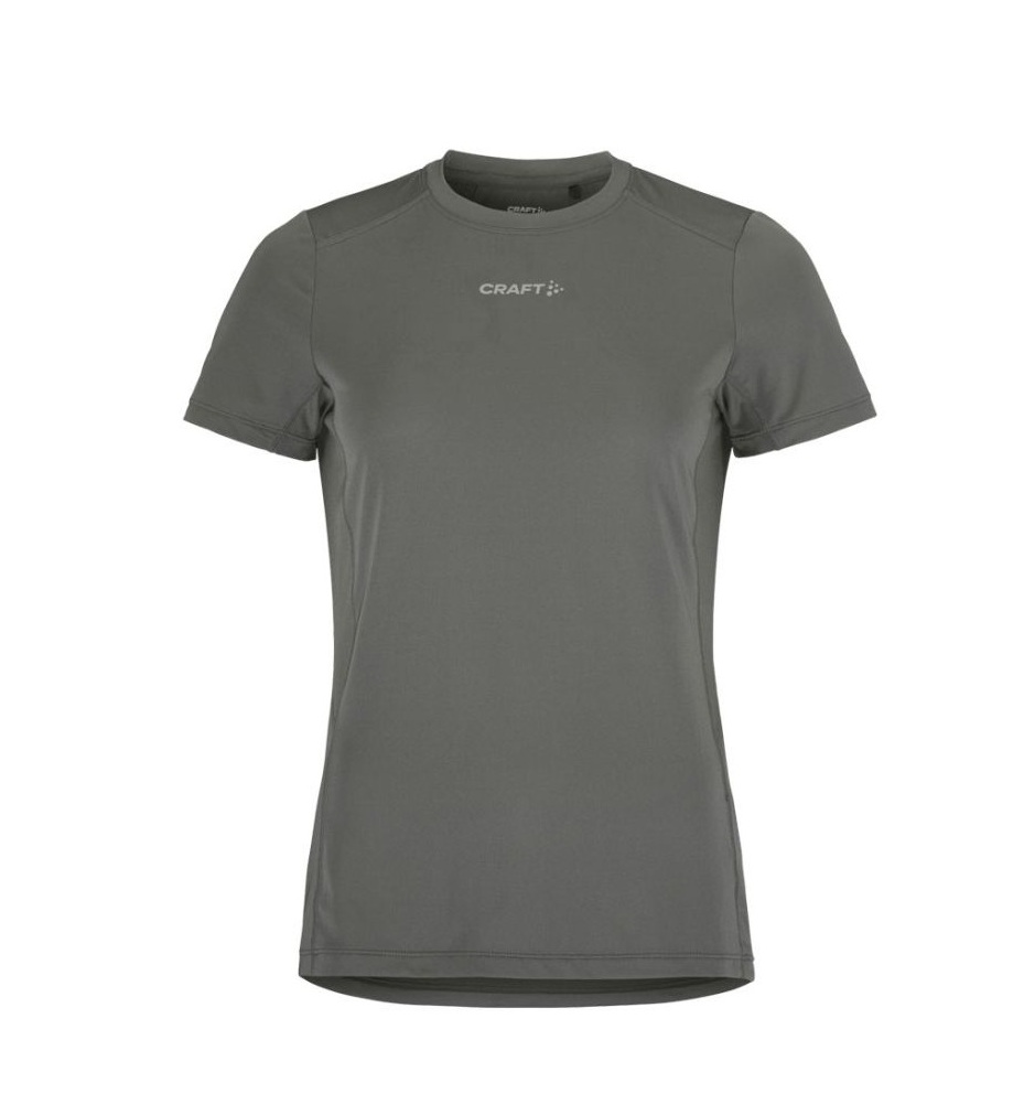 Craft ADV Essence 2 hardloopshirt korte mouw grijs dames  1914798-985000