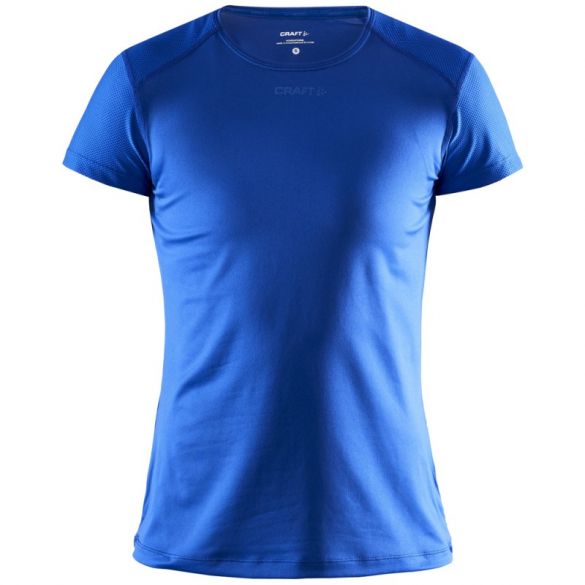 Craft Essence slim hardloopshirt SS blauw dames 1908767-360000