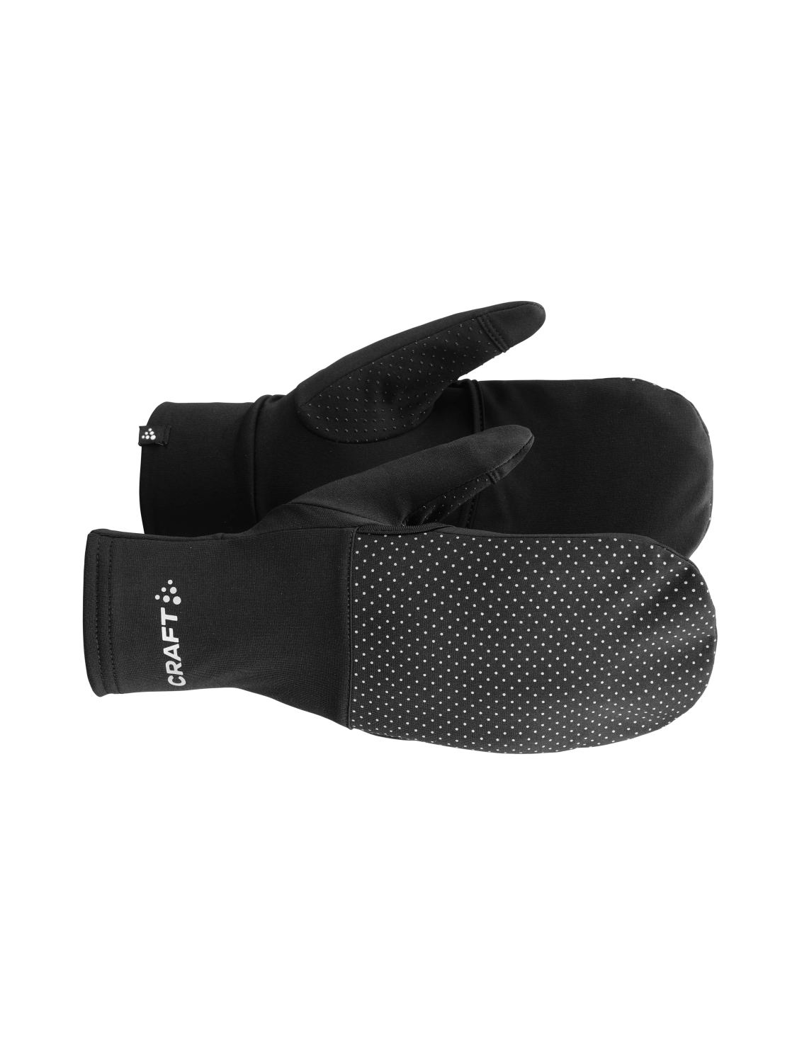 Craft Lumen Fleece Hybrid 2 hardloophandschoenen zwart unisex  1916707-999000