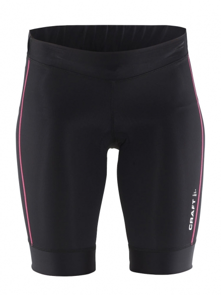 Craft Motion fietsbroek zwart/roze dames 1903543-9411