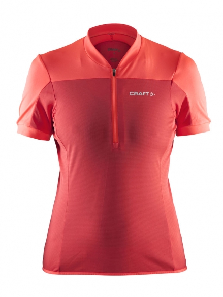 Craft Motion Fietsshirt rood dames 1904045-2411