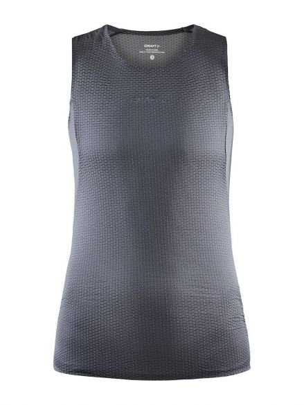 Craft Pro Dry Nanoweight mouwloos ondershirt grijs dames 1908853-985000