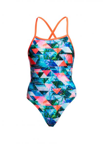 Funkita Split scene tie me tight badpak dames FKS001L01801