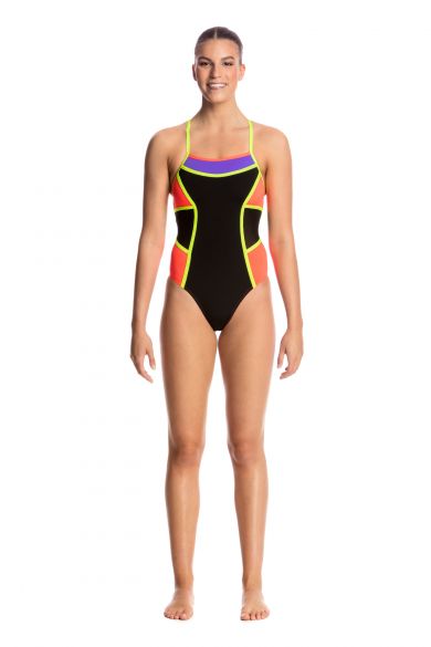 Funkita Flame thrower Colour block badpak dames FKS002L01679